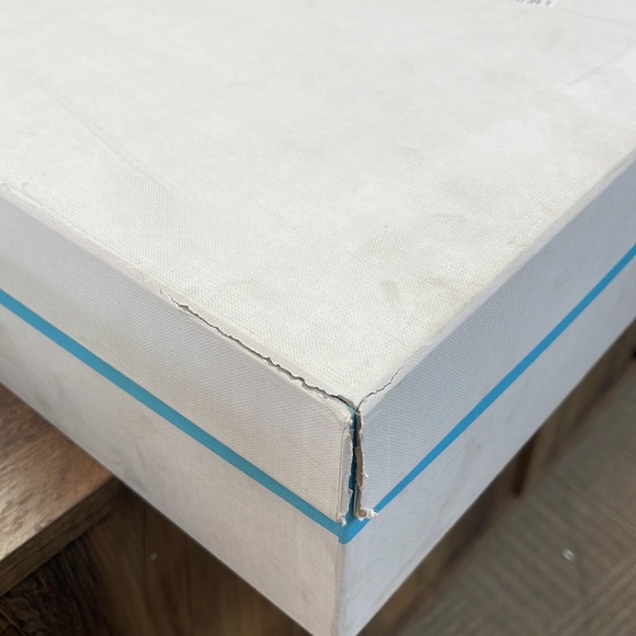 Elena Distressed indigo Shearling lined tall boot - Picture 6 of 7